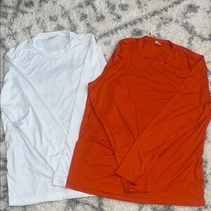 5-Pack Men’s Athletic Long Sleeve Shirts | Sport Tech Performance Tees Size M